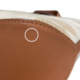 エルメス HERMES アンビエPM B刻 ブラウン トワル レディース ショルダーバッグ
