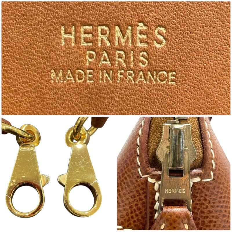 エルメス HERMES ボリード31 □P刻 ノワゼット ヴォーグレネリセ レディース ハンドバッグ