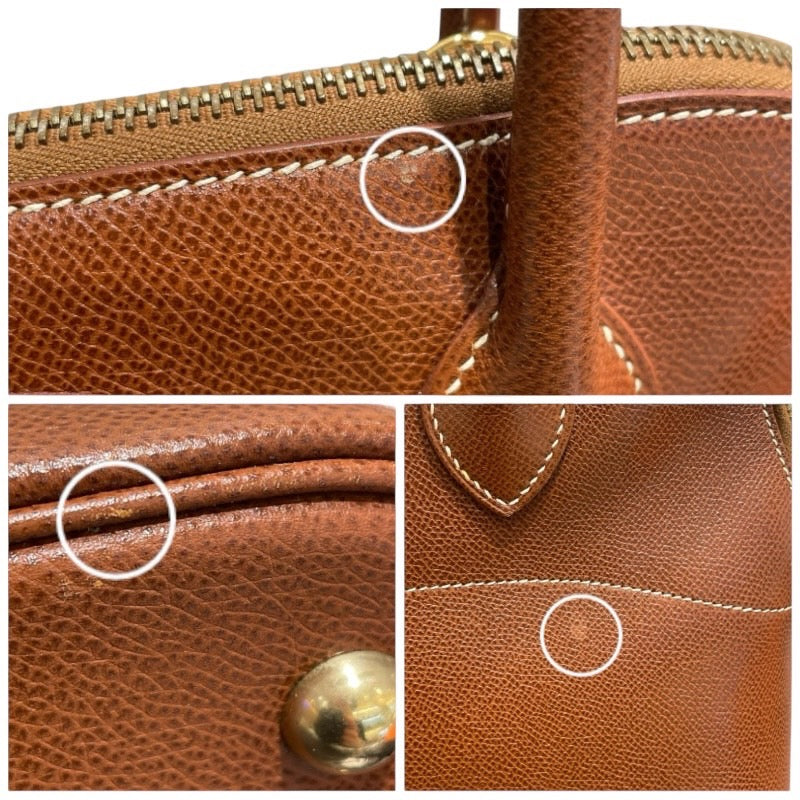 エルメス HERMES ボリード31 □P刻 ノワゼット ヴォーグレネリセ レディース ハンドバッグ