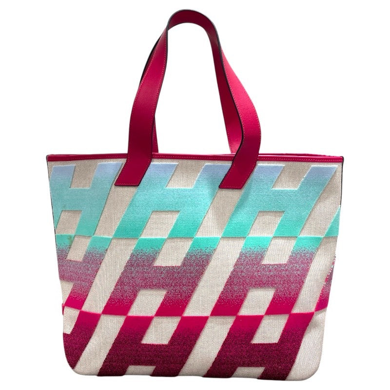 エルメス HERMES アンビエGM Z刻 グラデーション ピンク・グリーン