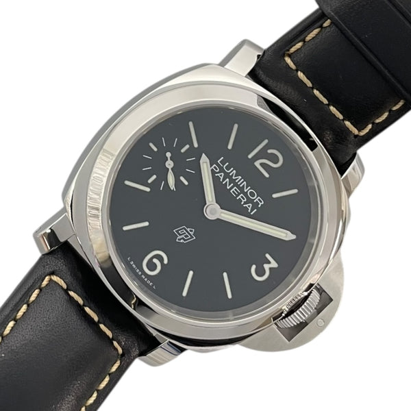 パネライ PANERAI ルミノール ロゴ 44mm PAM01084 ブラック ss メンズ 腕時計