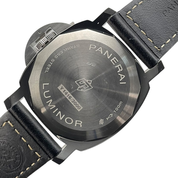 パネライ PANERAI ルミノール ロゴ 44mm PAM01084 ブラック ss メンズ 腕時計