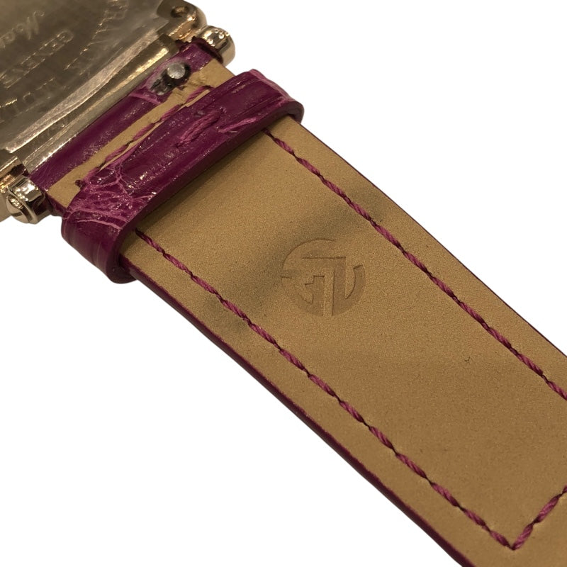 フランク・ミュラー FRANCK MULLER ロングアイランド レリーフホワイトシェル 952QZRELMOP ホワイトシェル K18WG ユニセックス 腕時計