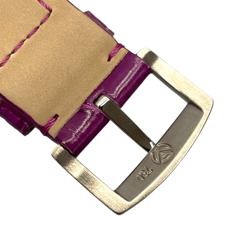フランク・ミュラー FRANCK MULLER ロングアイランド レリーフホワイトシェル 952QZRELMOP ホワイトシェル K18WG ユニセックス 腕時計