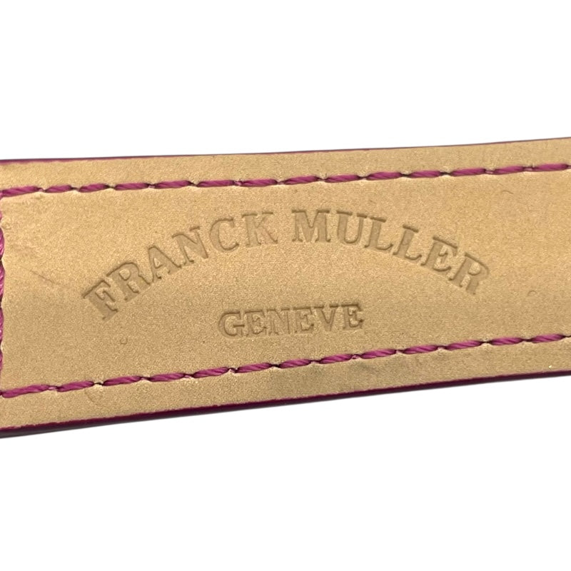フランク・ミュラー FRANCK MULLER ロングアイランド レリーフホワイトシェル 952QZRELMOP ホワイトシェル K18WG ユニセックス 腕時計