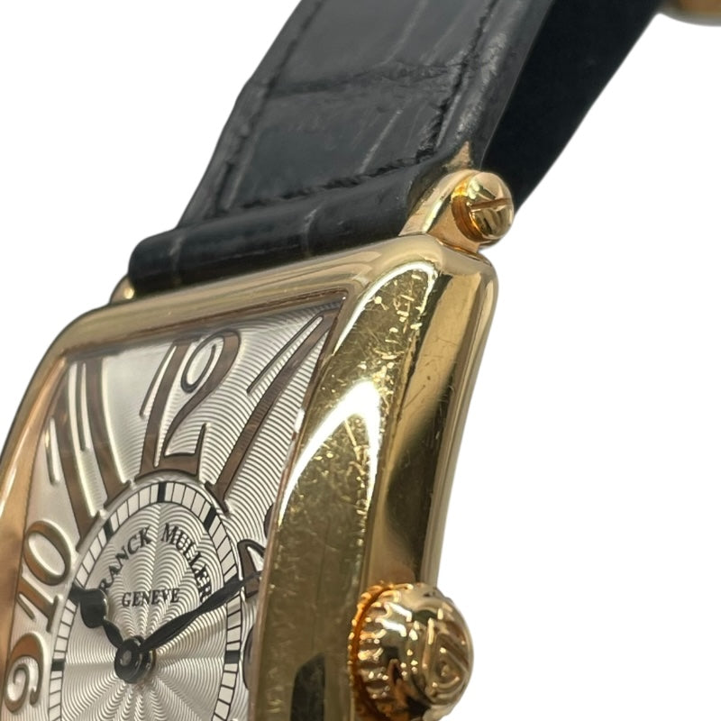 フランク・ミュラー FRANCK MULLER ロングアイランド 952QZ K18PG レディース 腕時計