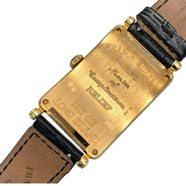 フランク・ミュラー FRANCK MULLER ロングアイランド 952QZ K18PG レディース 腕時計