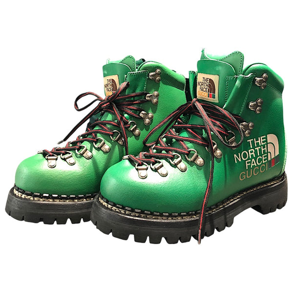 グッチ GUCCI ×THENORTHFACE　トレッキングブーツ 679926 レザー レディース ブーツ