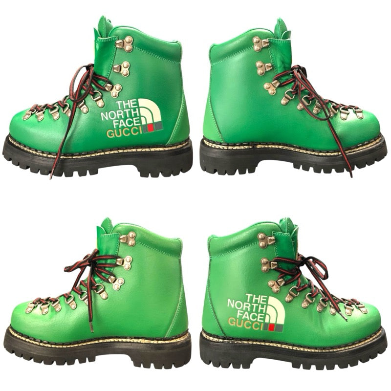 グッチ GUCCI ×THENORTHFACE　トレッキングブーツ 679926 レザー レディース ブーツ