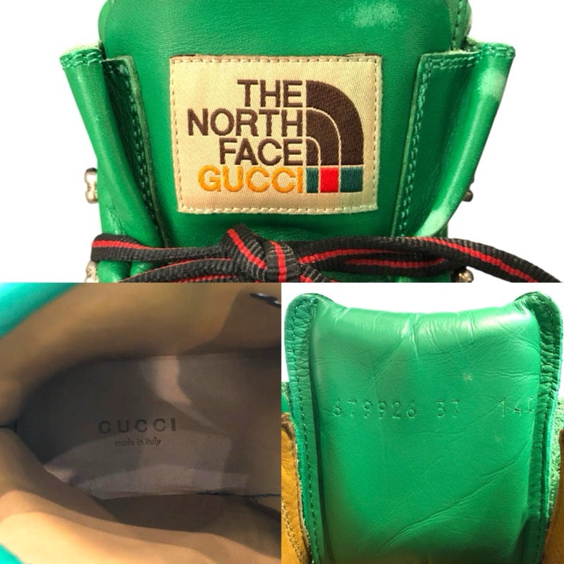 グッチ GUCCI ×THENORTHFACE　トレッキングブーツ 679926 レザー レディース ブーツ