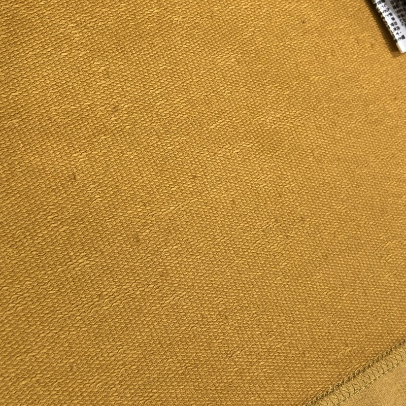 エルメス HERMES レザーミニパッチＴシャツ イエロー コットン メンズ 半袖Ｔシャツ