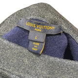 ルイ・ヴィトン LOUIS VUITTON モノグラム総柄カシミヤ混ニットスカート カシミヤ レディース スカート