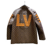 ルイ・ヴィトン LOUIS VUITTON ×NIGO モノグラム総柄ミリタリージャケット HML07W モノグラム ポリエステル メンズ ミリタリージャケット