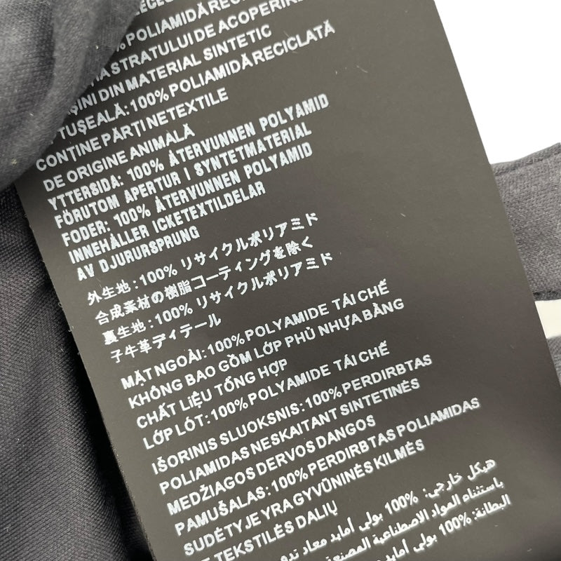 プラダ PRADA RE-NYLON トライアングルロゴナイロンワンピース 230637 ブラック ポリアミド レディース ワンピース