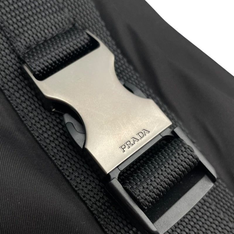 プラダ PRADA RE-NYLON トライアングルロゴナイロンワンピース 230637 ブラック ポリアミド レディース ワンピース