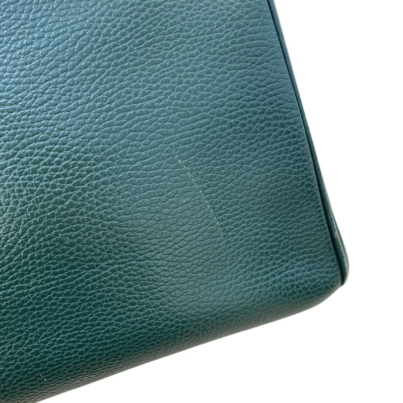 エルメス HERMES バーキン35 ▢F刻（2002年製） ヴェールアングレ ゴールド金具 アルデンヌ ユニセックス ハンドバッグ