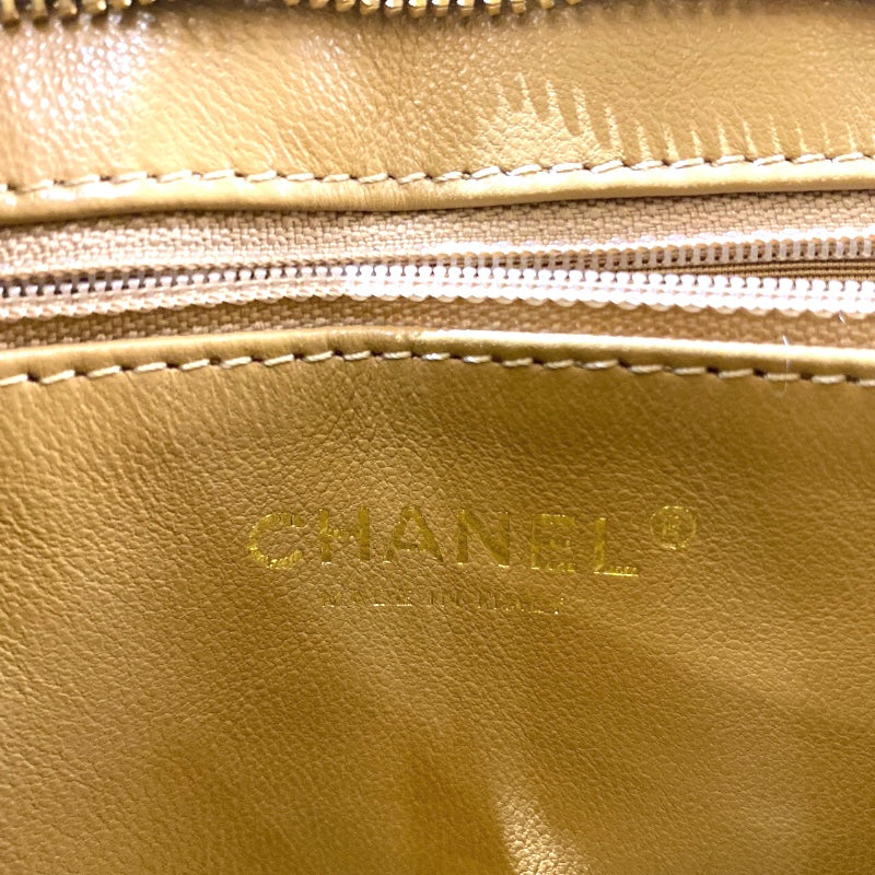 シャネル CHANEL 復刻トート A01804 ベージュ/シルバー金具 キャビア レディース トートバッグ