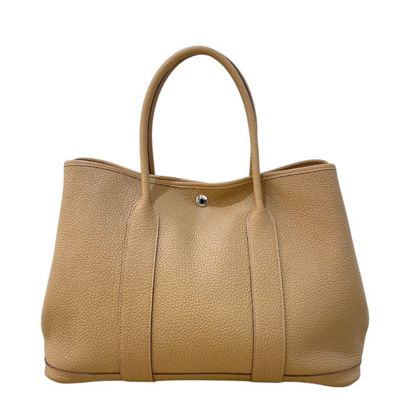 エルメス HERMES ガーデンパーティPM U刻 ビスキュイ ネゴンダ レディース ハンドバッグ