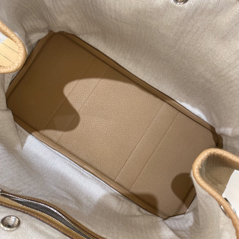 エルメス HERMES ガーデンパーティPM U刻 ビスキュイ ネゴンダ レディース ハンドバッグ