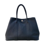 エルメス HERMES ガーデンパーティTPM ▢P刻（2012年製） ブラック ネゴンダ レディース ハンドバッグ