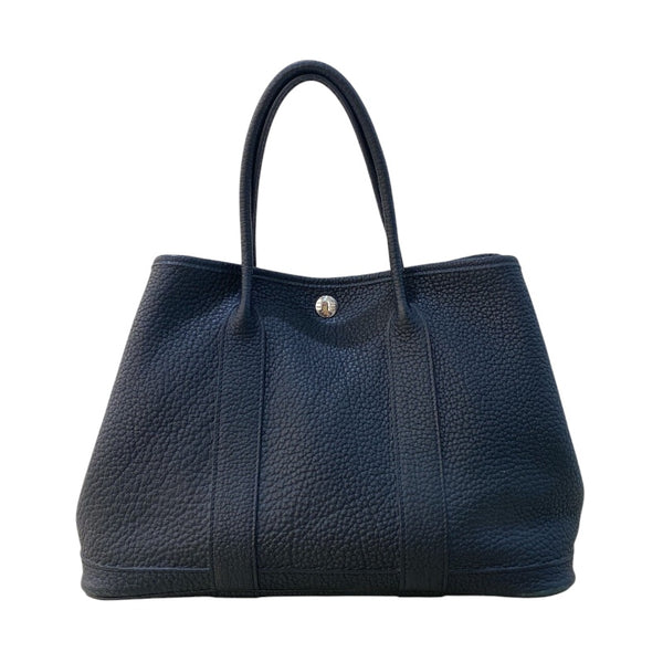 エルメス HERMES ガーデンパーティTPM ▢P刻（2012年製） ブラック ネゴンダ レディース ハンドバッグ