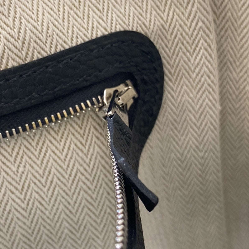 エルメス HERMES ガーデンパーティTPM A刻 ブラック ネゴンダ レディース ハンドバッグ