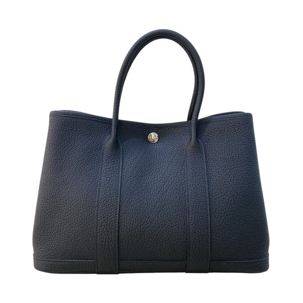 エルメス HERMES ガーデンパーティTPM A刻 ブラック ネゴンダ レディース ハンドバッグ