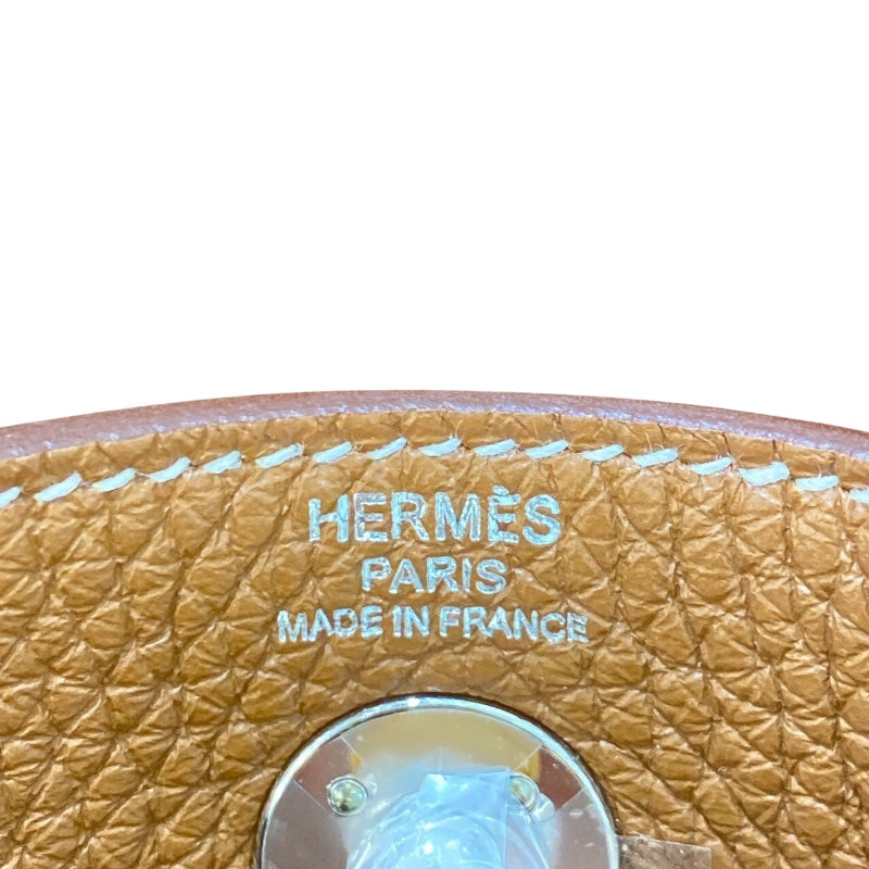 エルメス HERMES ミニリンディ W刻 ゴールド シルバー金具 トリヨンクレマンス レディース ショルダーバッグ