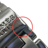 エルメス HERMES クリッパー ホワイトシェル CP1.230 SS レディース 腕時計