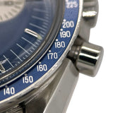 オメガ OMEGA スピードマスター プロフェッショナル ファーストスペースウォーク 3565.80 シルバー×ブルー SS メンズ 腕時計