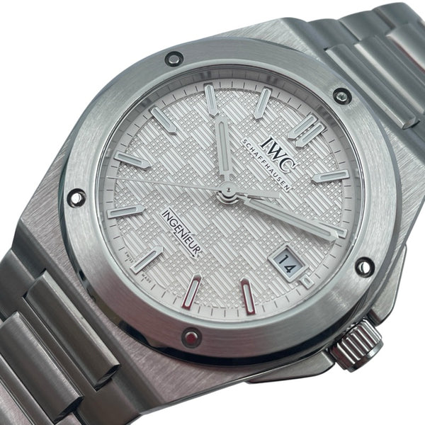 インターナショナルウォッチカンパニー IWC インヂュニア オートマティック40 IW328902 ホワイト SS 自動巻き メンズ 腕時計