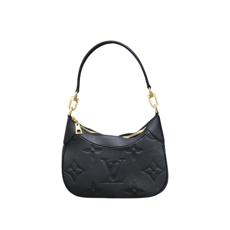 ルイ・ヴィトン LOUIS VUITTON バガデルNM M46002 ブラック  モノグラムアンプラント レディース ハンドバッグ