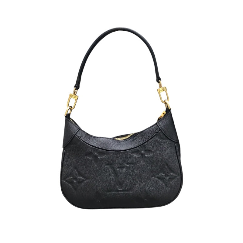 ルイ・ヴィトン LOUIS VUITTON バガデルNM M46002 ブラック  モノグラムアンプラント レディース ハンドバッグ