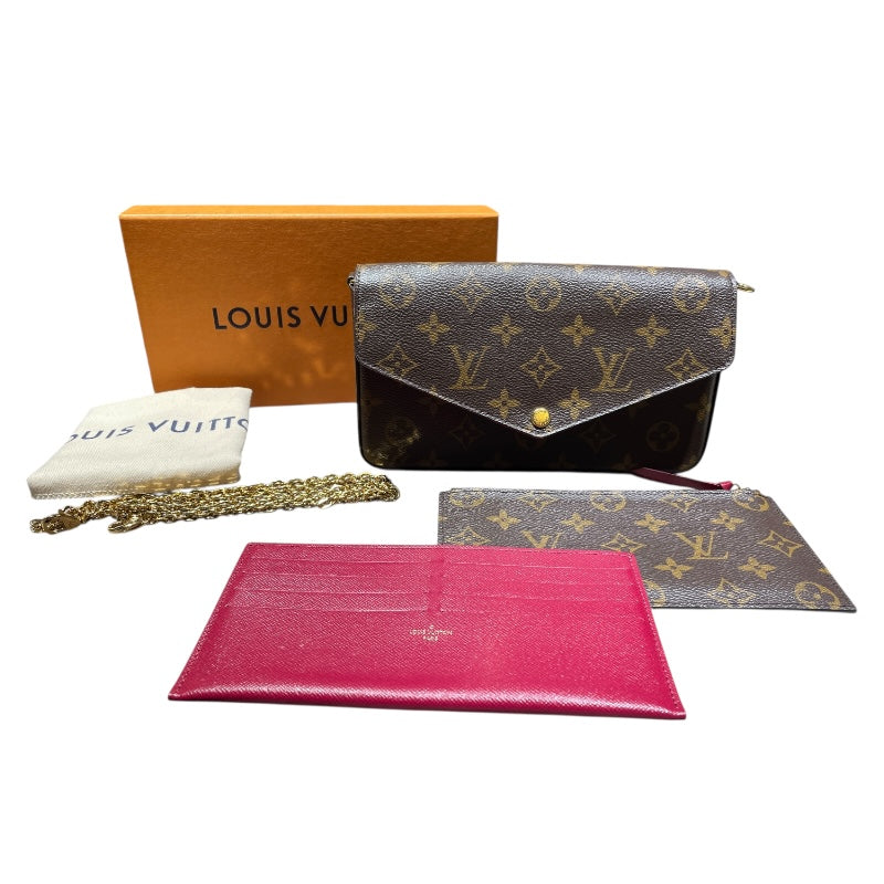 ルイ・ヴィトン LOUIS VUITTON ポシェット・フェリシー M81896 モノグラム モノグラムキャンバス レディース ショルダーバッグ