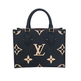 ルイ・ヴィトン LOUIS VUITTON ブラック モノグラムアンプラント レディース ハンドバッグ