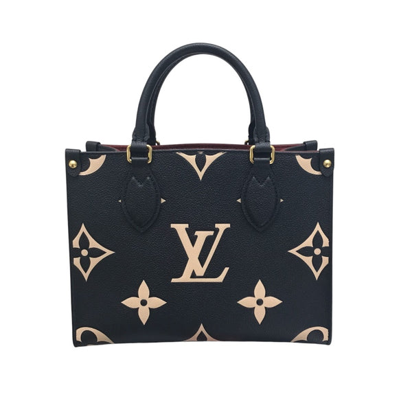 ルイ・ヴィトン LOUIS VUITTON ブラック モノグラムアンプラント レディース ハンドバッグ
