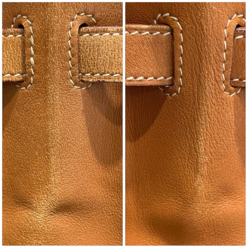 エルメス HERMES ケリー32 □B刻 ナチュラル　ゴールド金具 ヴォーガリバー レディース ハンドバッグ