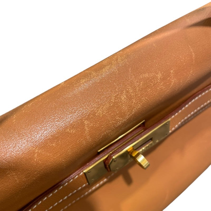 エルメス HERMES ケリー32 □B刻 ナチュラル　ゴールド金具 ヴォーガリバー レディース ハンドバッグ