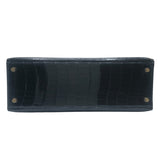 エルメス HERMES ケリー32 〇V刻 ブラック　GD金具 ポロサス レディース ショルダーバッグ