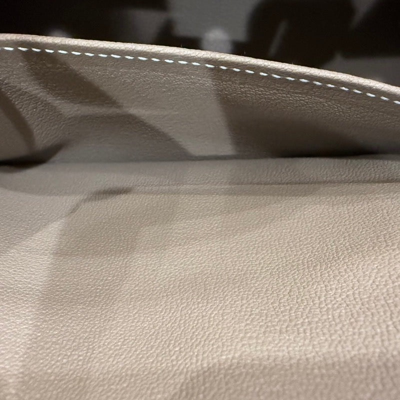 エルメス HERMES バーキン25 B刻印 エトゥープ ゴールド金具 トゴ レディース ハンドバッグ