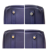 エルメス HERMES バーキン30　トレサージュ D刻 ブルーアンクル/SV金具 スイフト/エプソン レディース ハンドバッグ
