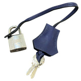エルメス HERMES バーキン30　トレサージュ D刻 ブルーアンクル/SV金具 スイフト/エプソン レディース ハンドバッグ