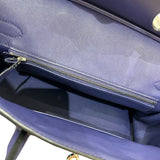 エルメス HERMES バーキン30　トレサージュ D刻 ブルーアンクル/SV金具 スイフト/エプソン レディース ハンドバッグ