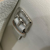 エルメス HERMES アルザン31 X刻印 ホワイト・シルバー金具 トリヨンクレマンス ユニセックス ハンドバッグ