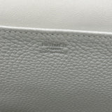 エルメス HERMES アルザン31 X刻印 ホワイト・シルバー金具 トリヨンクレマンス ユニセックス ハンドバッグ