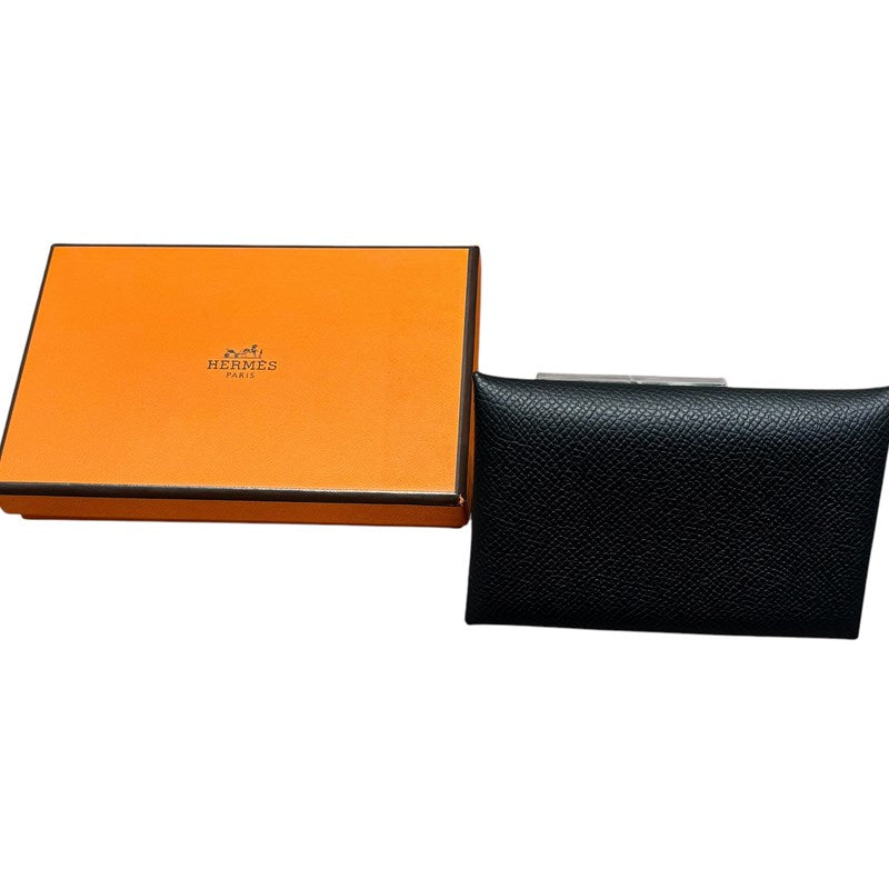 エルメス HERMES カルヴィ B刻印 ヴォ―エプソン ユニセックス コイン