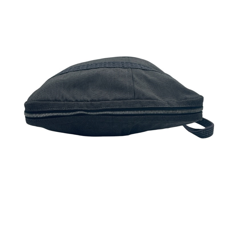 エルメス HERMES エールライン ブリーフケース グレー ナイロン