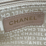 シャネル CHANEL チョコバーハンドバッグ A17370 ベージュ ラムスキン レディース ハンドバッグ