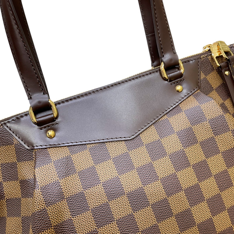 ルイ・ヴィトン LOUIS VUITTON ウェストミンスターPM N41102 エベヌ ダミエ・キャンバス/レザー レディース ハンドバッグ