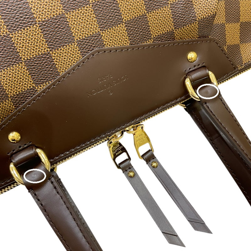 ルイ・ヴィトン LOUIS VUITTON ウェストミンスターPM N41102 エベヌ ダミエ・キャンバス/レザー レディース ハンドバッグ